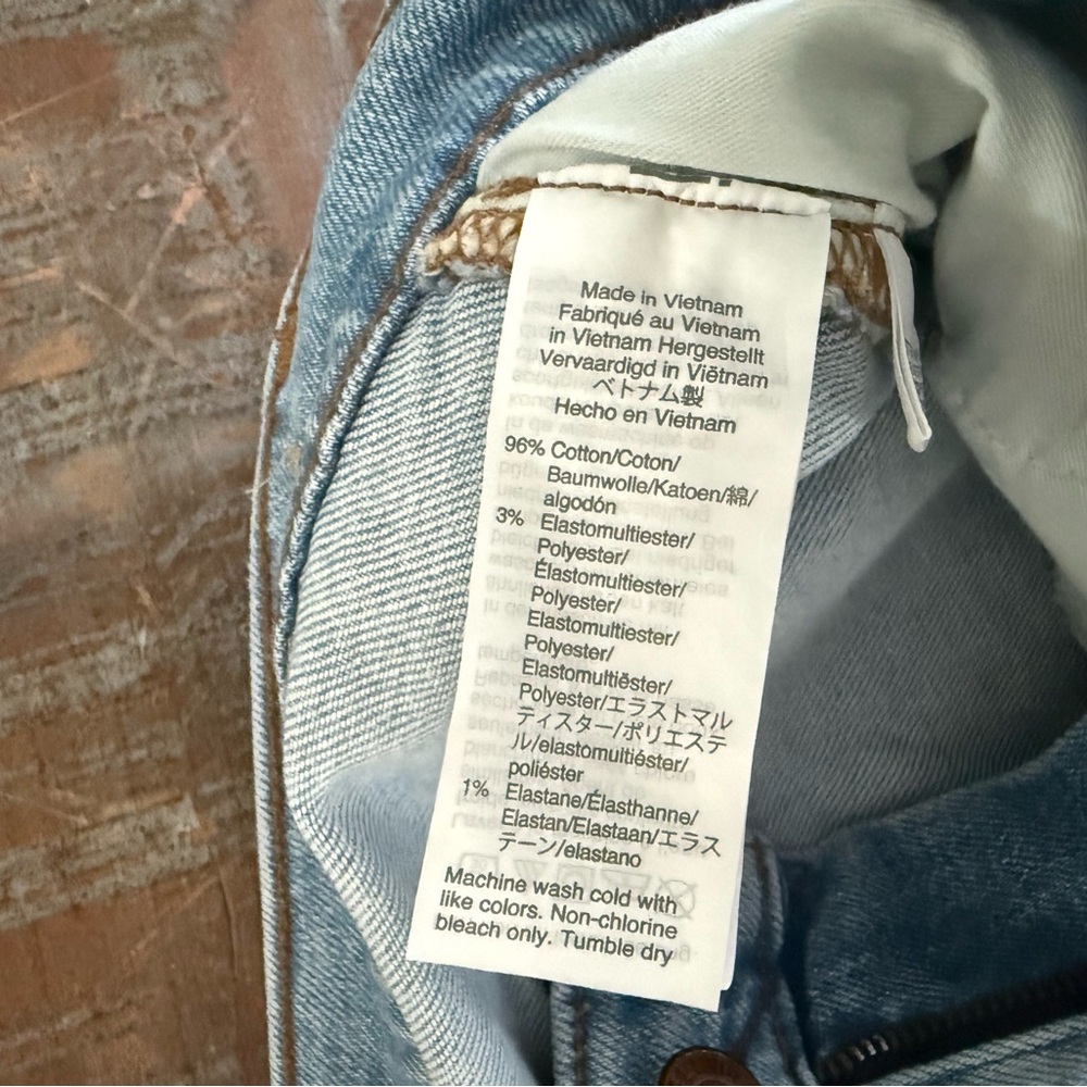 Madewell Mid-Rise Classic Straight Size 26 - Picture 6 of 9